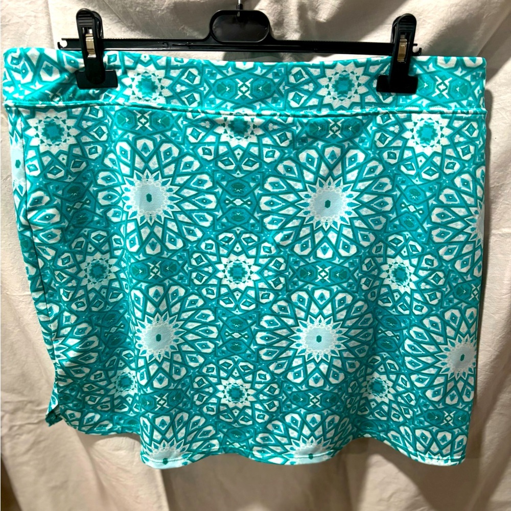 Tranquility by Colorado Clothing Blue Mini Pencil Skirt